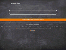 Tablet Screenshot of ecocut.com